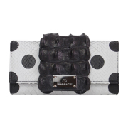 EMBRACE エンブレイス パイソンレザー クロコダイルレザー ボストンバッグ EMBRACE(エンブレイス)パイソンxクロコ長財布 Vivido