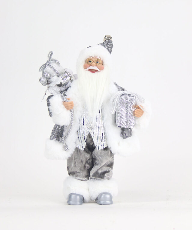 サンタクロースs25-sil クリスマス アートフラワー アーティフィシャル