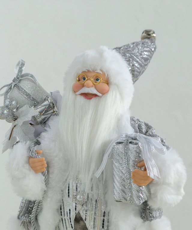 サンタクロースs25-sil クリスマス アートフラワー アーティフィシャル