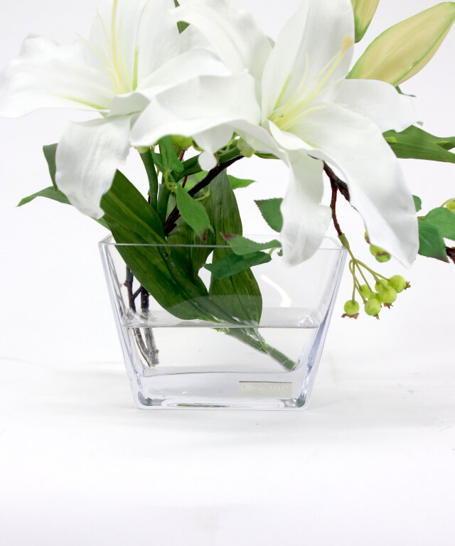 カサブランカ2L ギフト プレゼント お祝い アーティフィシャルフラワー