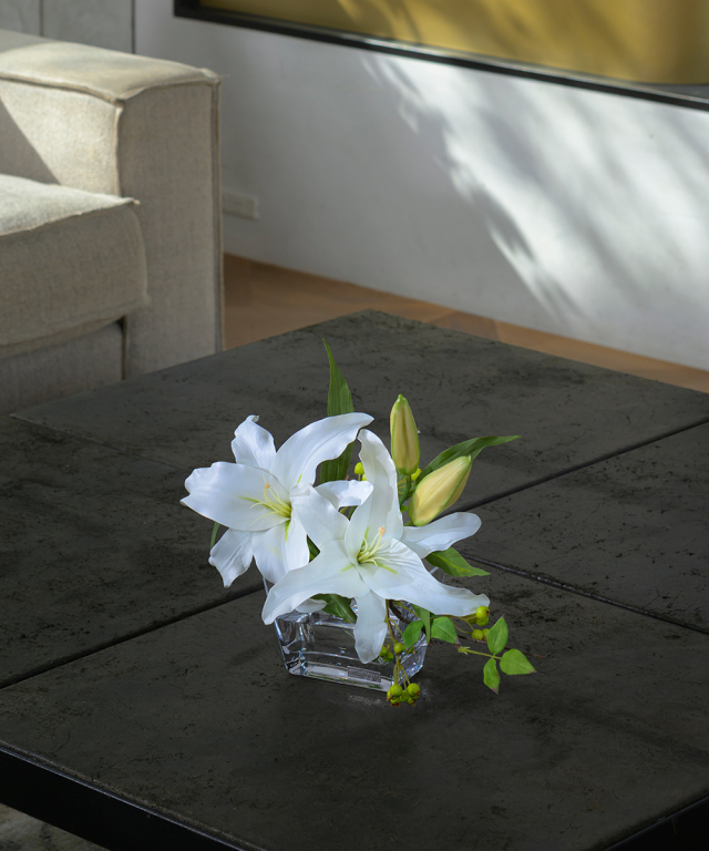 カサブランカ2L ギフト プレゼント お祝い アーティフィシャルフラワー