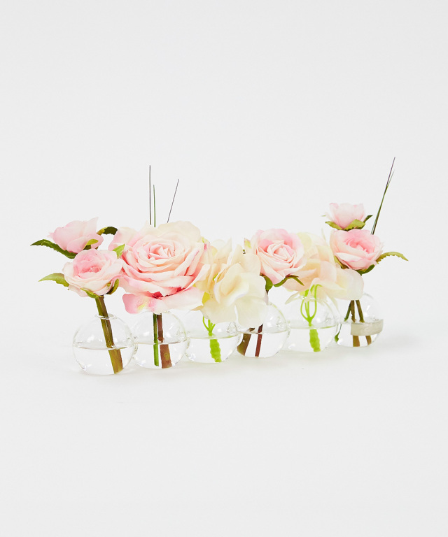 エミリオロバ　薔薇　プリマローズ　6W-p プリマローズpk-6W 高品質 ギフト プレゼント お祝い アートフラワー