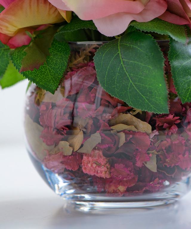 ローズポプリアレンジM-p 高品質 ギフト プレゼント お祝い アーティ