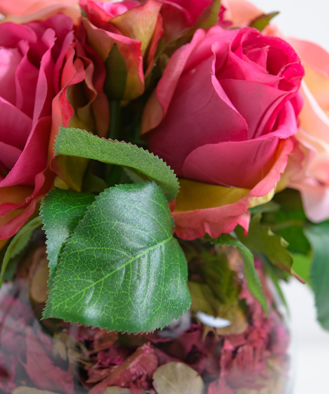 ローズポプリアレンジM-p 高品質 ギフト プレゼント お祝い アーティ