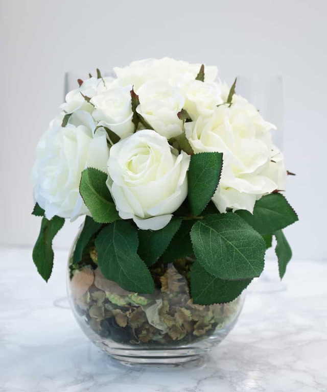 ローズさま専用 ローズポプリアレンジM-w 高品質 ギフト プレゼント お祝い アーティ