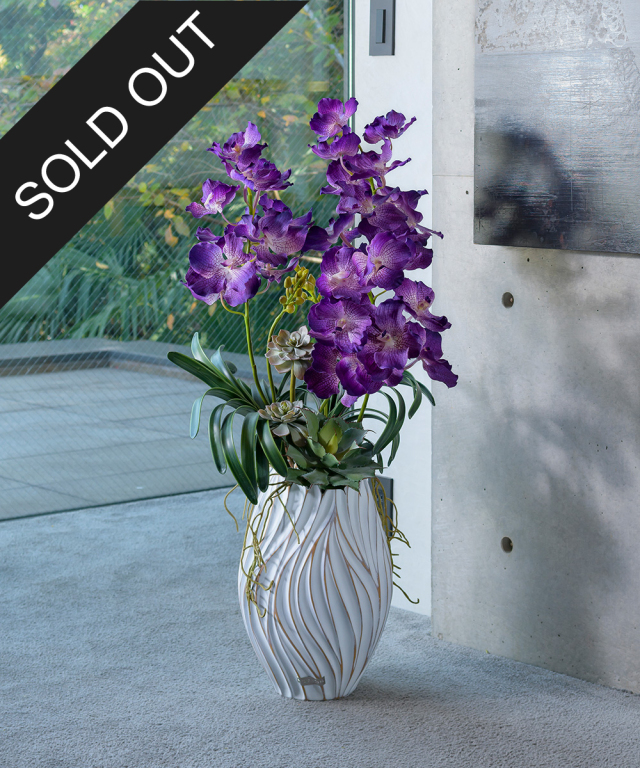 バンダボタニック3l Pu ギフト プレゼント お祝い アーティフィシャルフラワー 造花