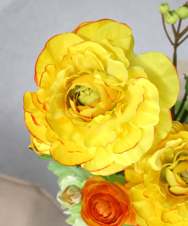 期間限定】SDGsラナンキュラスyeアートフラワー アーティフィシャル