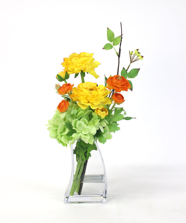 期間限定】SDGsラナンキュラスyeアートフラワー アーティフィシャル