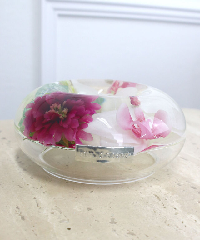 EMILIO ROBBA エミリオロバ キャンドルホルダー フラワーボウル EMILIO ROBBA CANDLE HOLDER PRIMA ROSE / エミリオロバ キャンドル