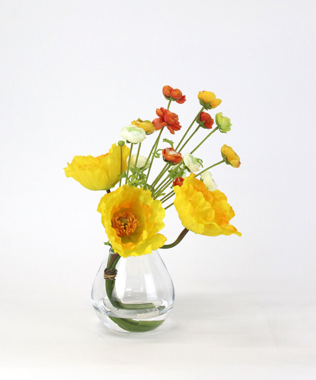 期間限定】SDGsポピー アートフラワー アーティフィシャルフラワー