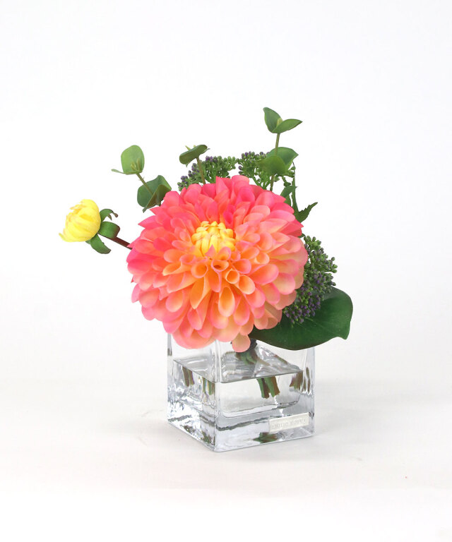 期間限定】SDGsダリアpk アートフラワー アーティフィシャルフラワー