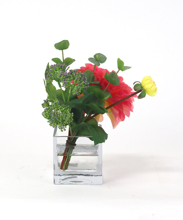 期間限定】SDGsダリアpk アートフラワー アーティフィシャルフラワー