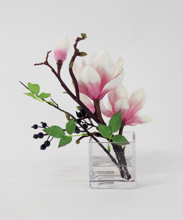 マグノリアM24 アートフラワー アーティフィシャルフラワー ギフト