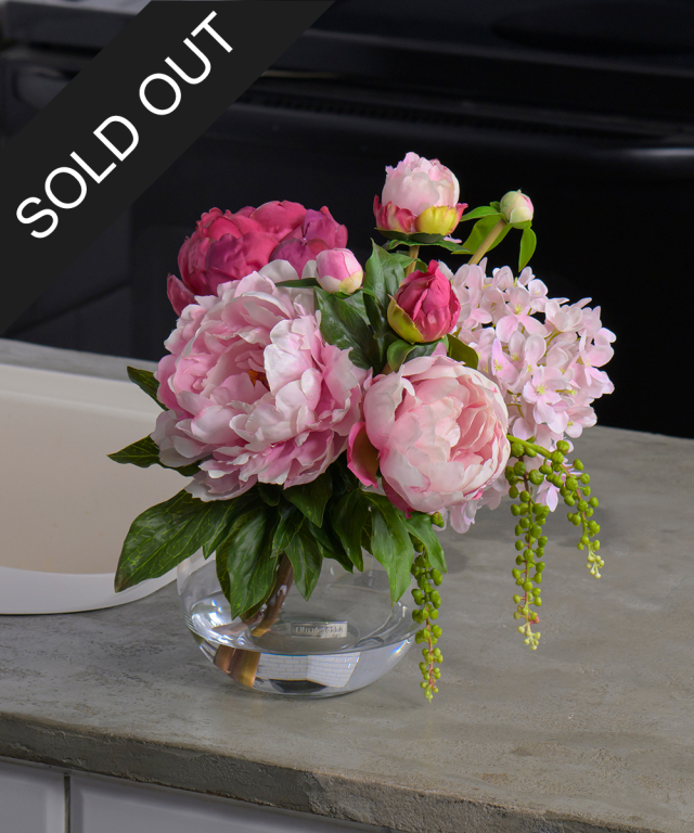 ピンクピオニーのウェディングブーケ SOLD （受注制作】再販9回目  