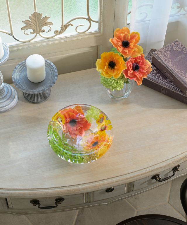 フラワーボウルアネモネL26 アートフラワー アーティフィシャル