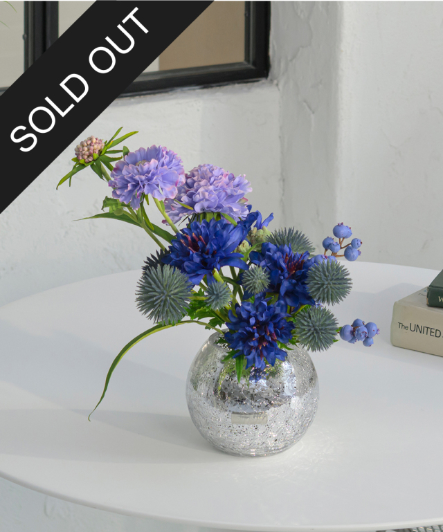 コーンフラワー＆スカビオサL25