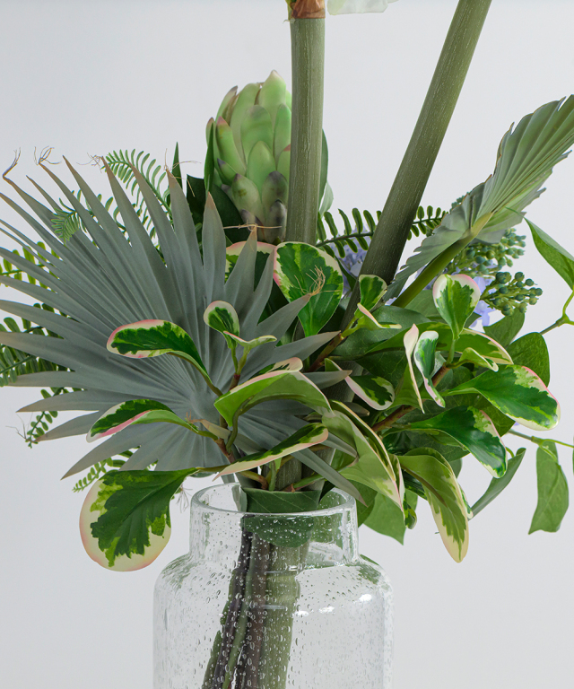 プロテア＆アマリリス3L25 アートフラワー アーティフィシャル