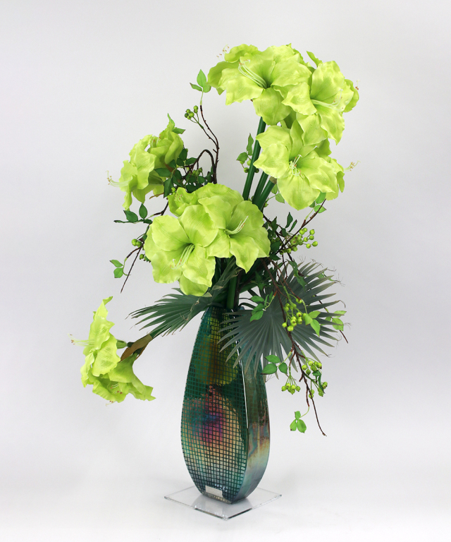 アマリリス4L23 アーティフィシャルフラワー ギフト プレゼント お祝い