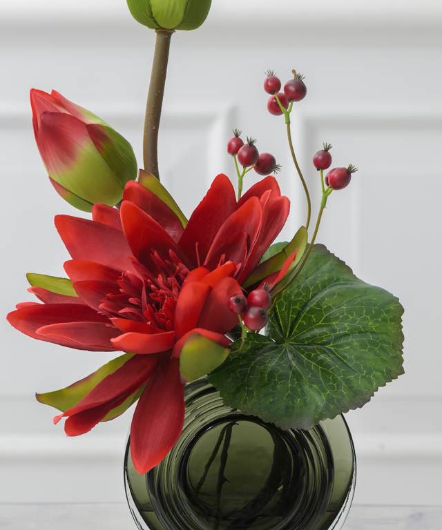 ロータスL25-rd アートフラワー アーティフィシャルフラワー ギフト