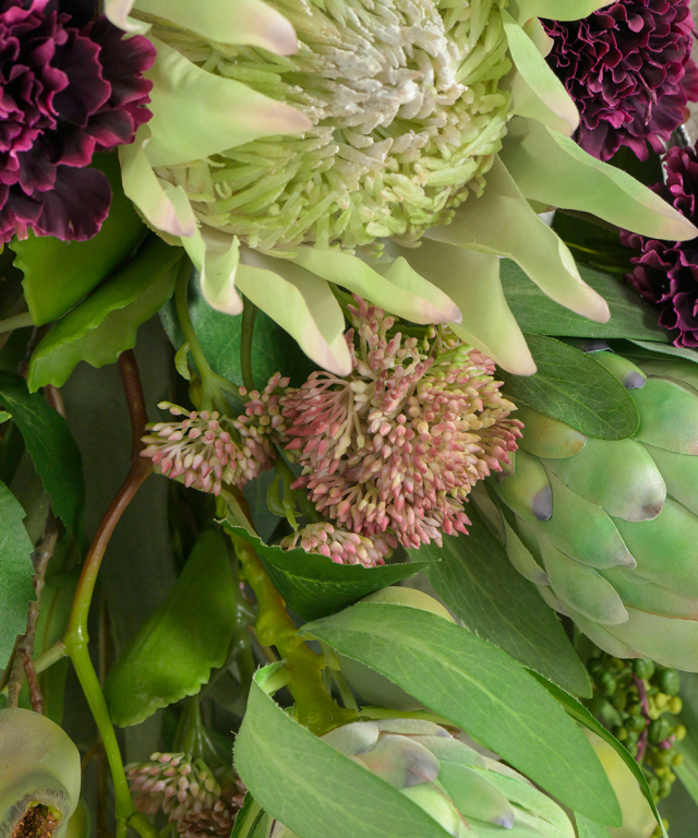 キングプロテアスワッグ2L25 アートフラワー アーティフィシャル