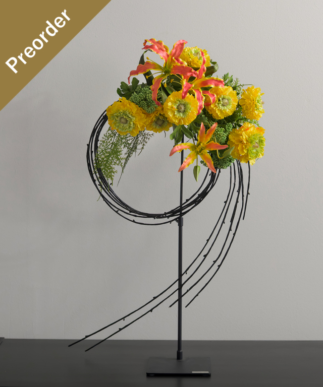 【先行予約】迎春ラナンキュラス&グロリオサリースL25