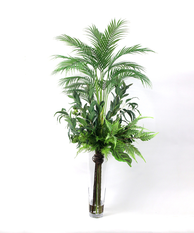 パームリーフ4L25 観葉植物 アートフラワー アーティフィシャル