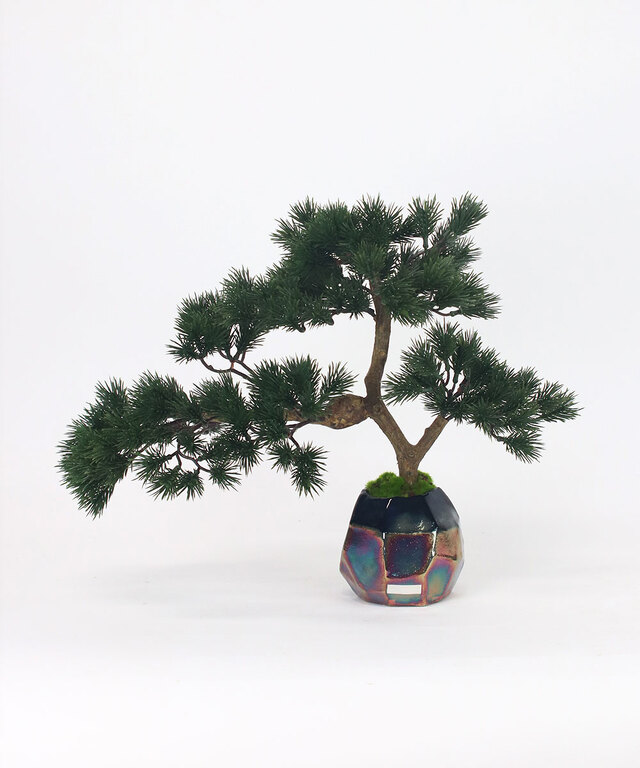 BONSAI2L26-a 盆栽 ボンサイ アートフラワー アーティフィシャル