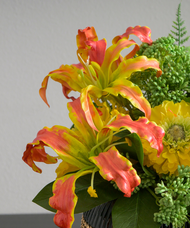 迎春ラナンキュラス&グロリオサL25