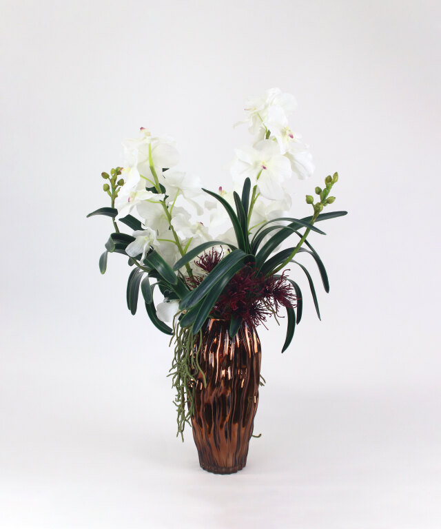 バンダボタニック2L25wh アートフラワー アーティフィシャルフラワー