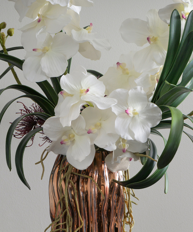 バンダボタニック2L25wh アートフラワー アーティフィシャルフラワー