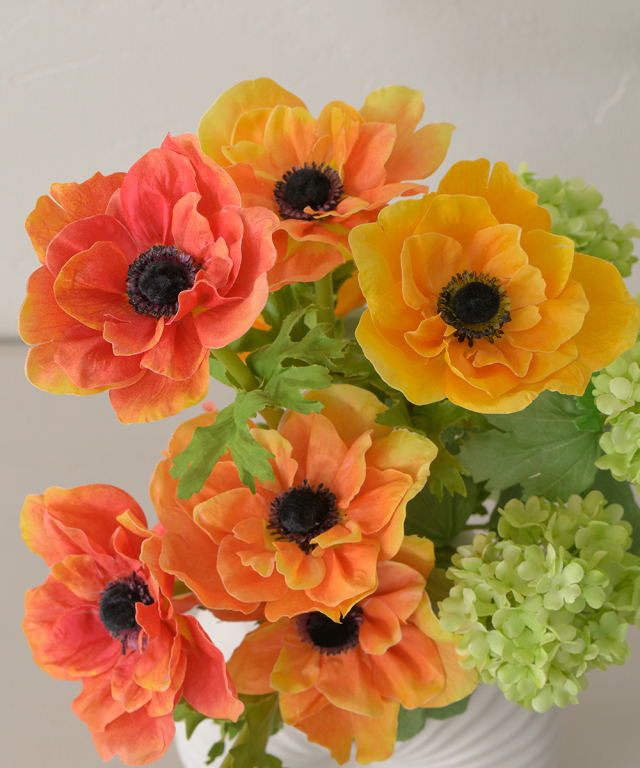 アネモネ2L26 アートフラワー アーティフィシャルフラワー ギフト