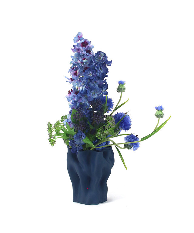 【エミリオ・ロバ】 特大 アーティフィシャルフラワー 花器付き【デルフィニウム】 デルフィニューム2L26 アートフラワー アーティフィシャルフラワー