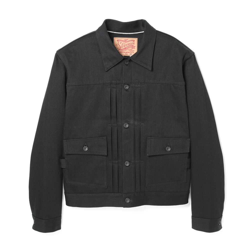 STEVENSON OVERALL Co. Ranchclad - 202 Solid Black Denim Jackets