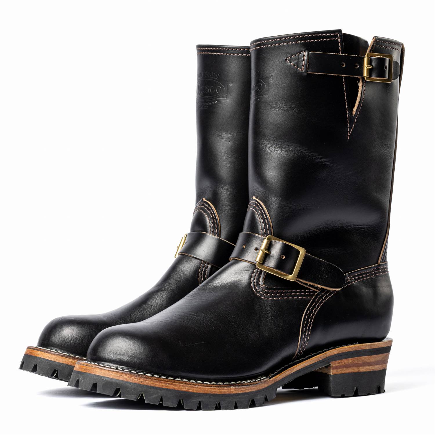 WESCO BOSS BLACK HORSEHIDE “VINTAGE CUSTOM” BKH-7710-100