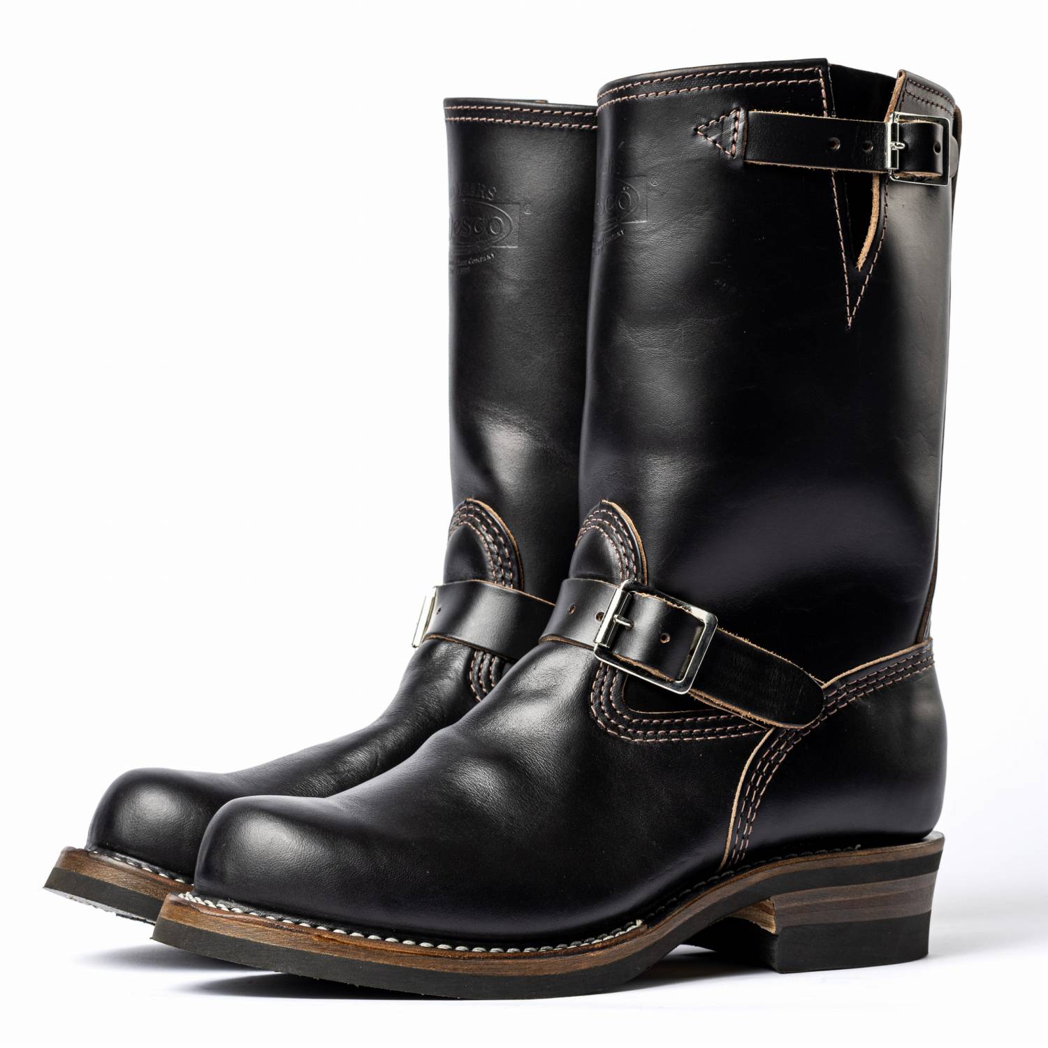 WESCO BOSS BLACK HORSEHIDE “VINTAGE CUSTOM” BKH-7710-430