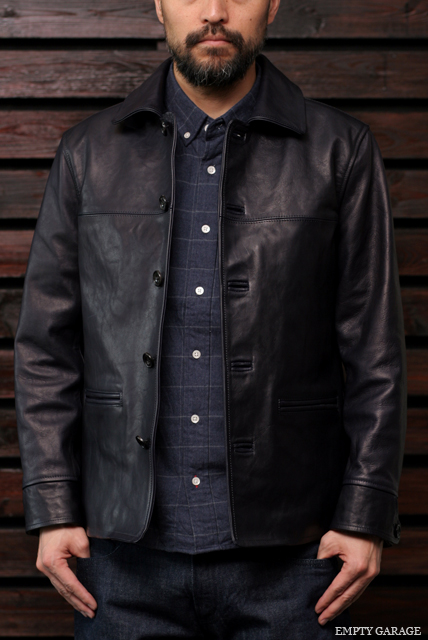 FindersKeepers FK-CAR COAT Navy Horse Hide -CUSTOM ORDER- ウエスコ