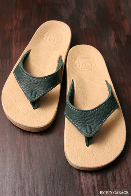 The Sandalman 501 Narrow Green Bullhide/Be ウエスコ ホワイツ