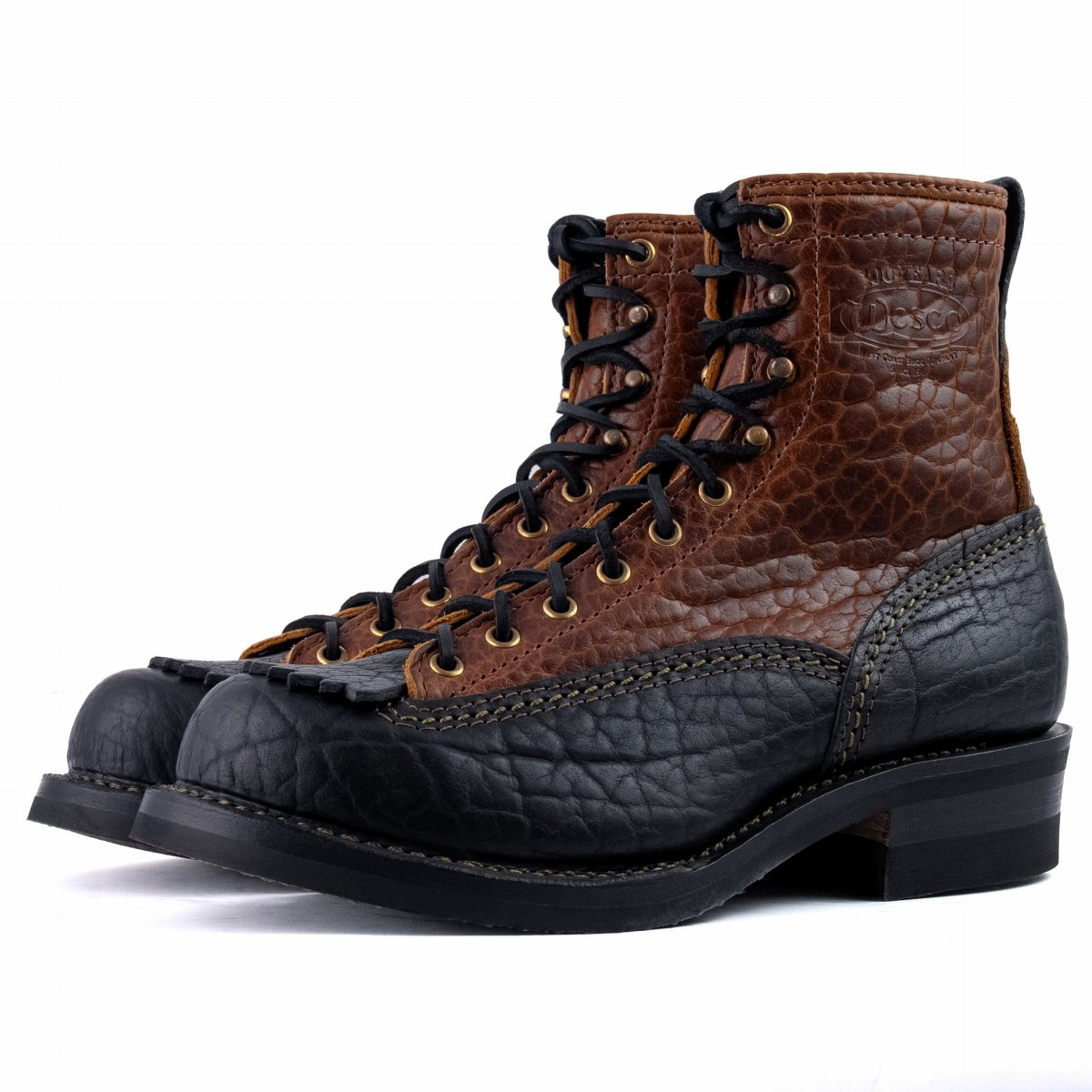 ウエスコブーツ ジョブマスター ブラックxブラウン バイソン WESCO
