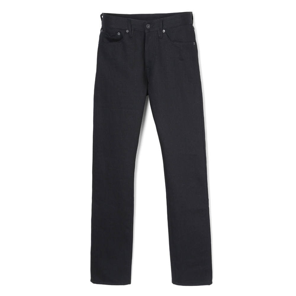 STEVENSON OVERALL Co. Big Sur 210 Solid Black RIGID front
