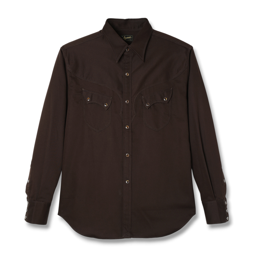 STEVENSON OVERALL Co. Cody CD3 Dark Brown front