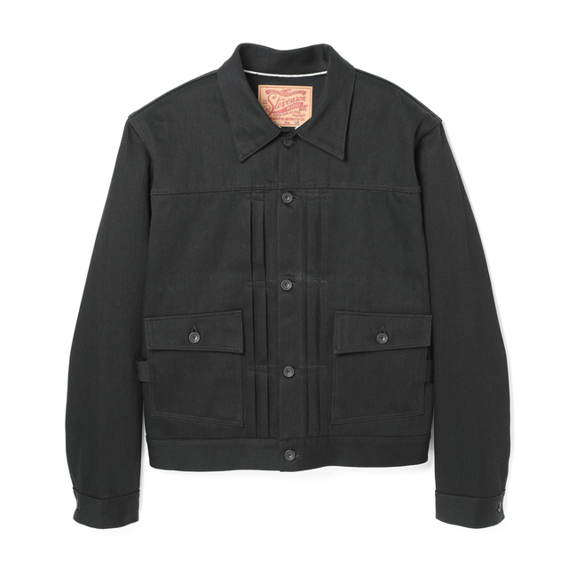 STEVENSON OVERALL Co. Ranchclad - 202 Solid Black Denim Jackets