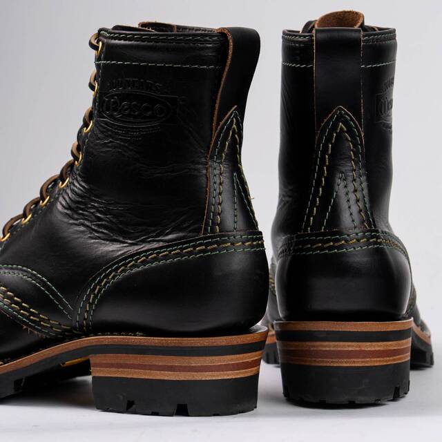 WESCO BOOTS JOBMASTER Black Double Shot Leather Lined ブラック