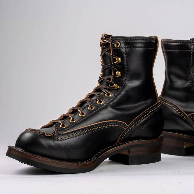 WESCO BOOTS JOBMASTER Black Double Shot Leather Lined ブラック