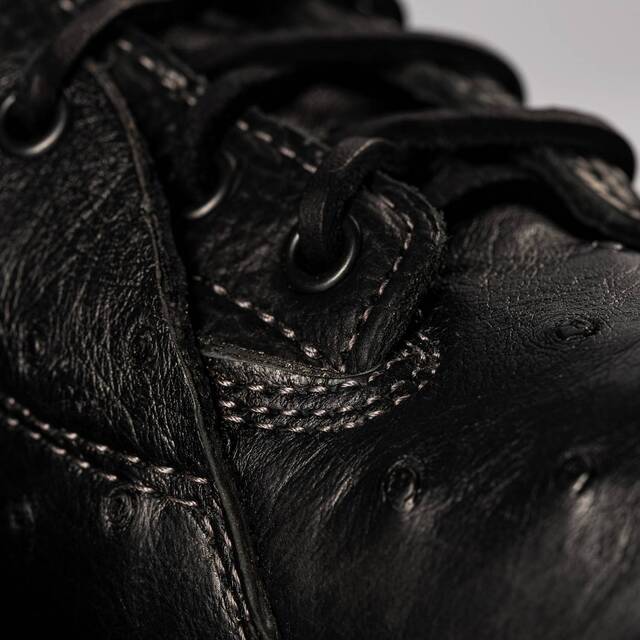 WHITE'S BOOTS NORTHWEST 350LTT Black Ostrich x Bison C461 last