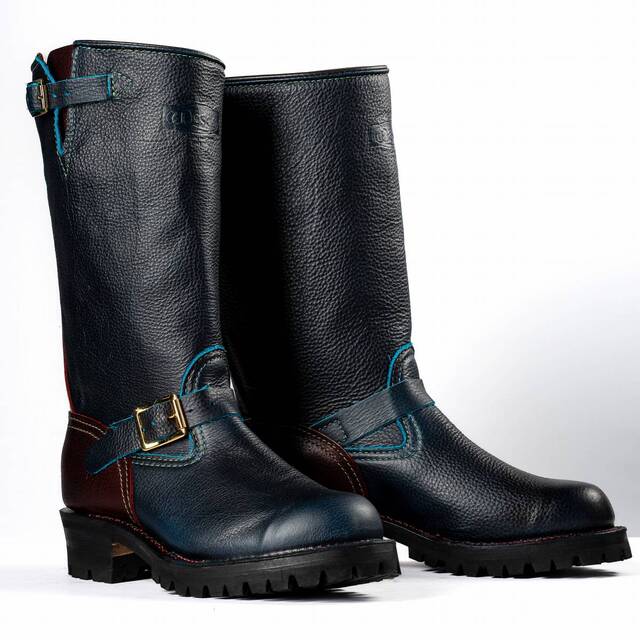 WESCO BOSS Blue Berry × Burgundy Pebble ブルーベリーとバーガンディ