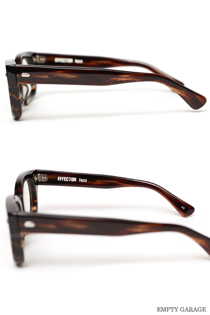 EFFECTOR（エフェクター）『EFFECTOR　眼鏡　""fuzz""　Barafu, コニャック、べっ甲』