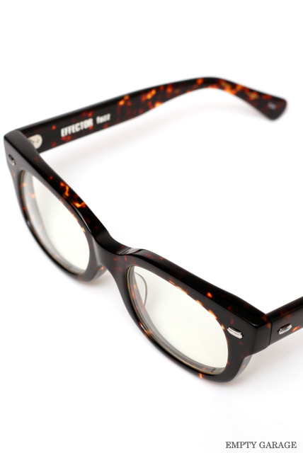 EFFECTOR（エフェクター）『EFFECTOR　眼鏡　""fuzz""　Barafu, コニャック、べっ甲』