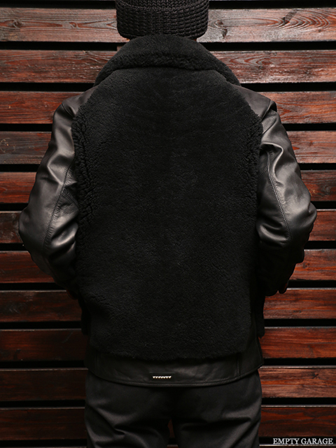 FindersKeepers FK-GRIZZLY JACKET BLACK HORSEHIDE x SHEEPSKIN