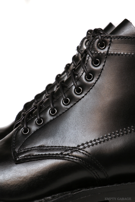 WHITE'S BOOTS SEMI DRESS Straight Tip Custom Black Calf 700 Sole