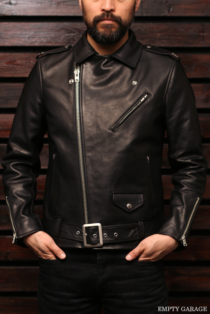 FindersKeepers "FK-RIDERS JACKET" BLACK HORSEHIDE